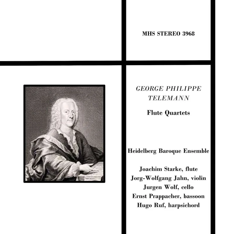 Flute Quartet in G-Major (Suite  4, TWV 43:G4)