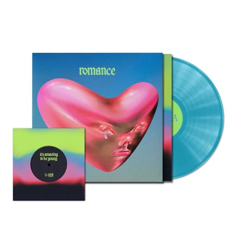FONTAINES D.C. - Romance (Bonus Edition) - LP - Turquoise Blue Vinyl + Bonus Black Vinyl 7''