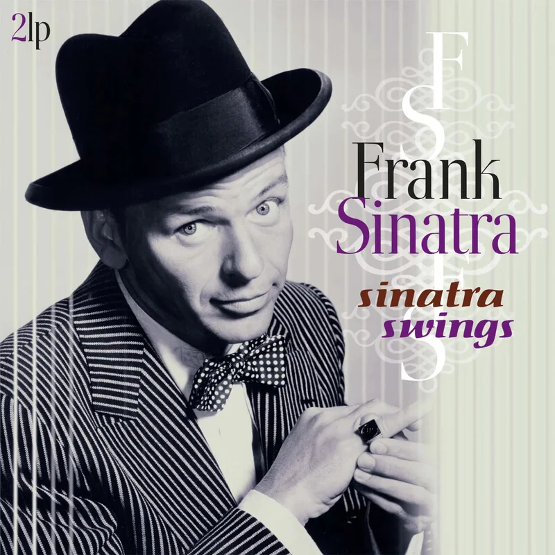 FRANK SINATRA - Sinatra Swings (Best Of) - 2LP - Crystal Clear & Solid White Mix Vinyl