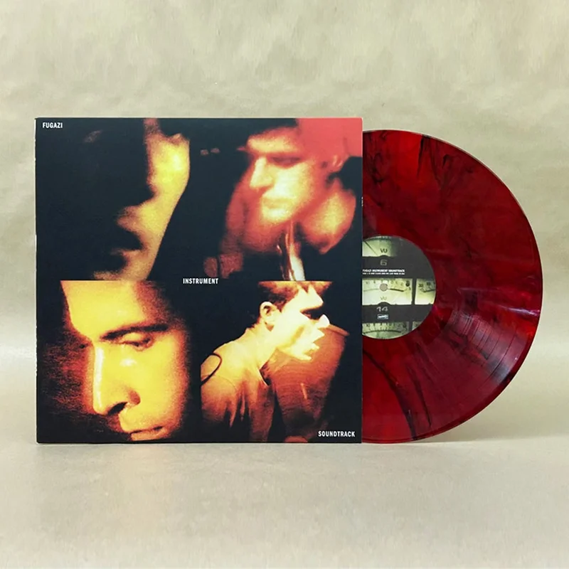 FUGAZI - Instrument (Repress) - LP - Burgundy Red Vinyl