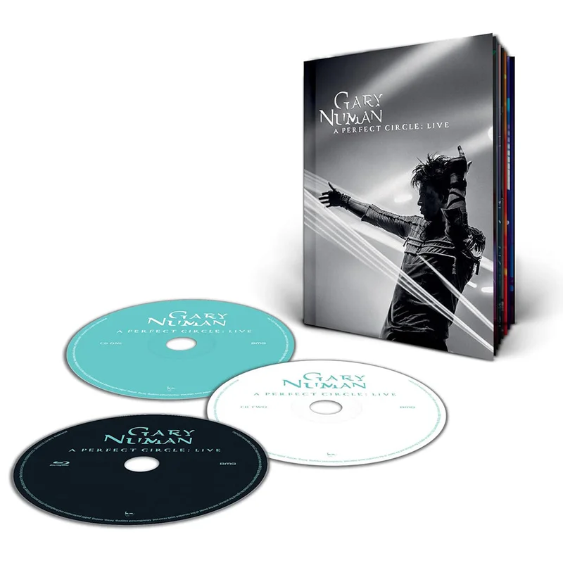 GARY NUMAN - A Perfect Circle (Live at OVO Arena Wembley) - 2CD and Blu-ray Mediabook
