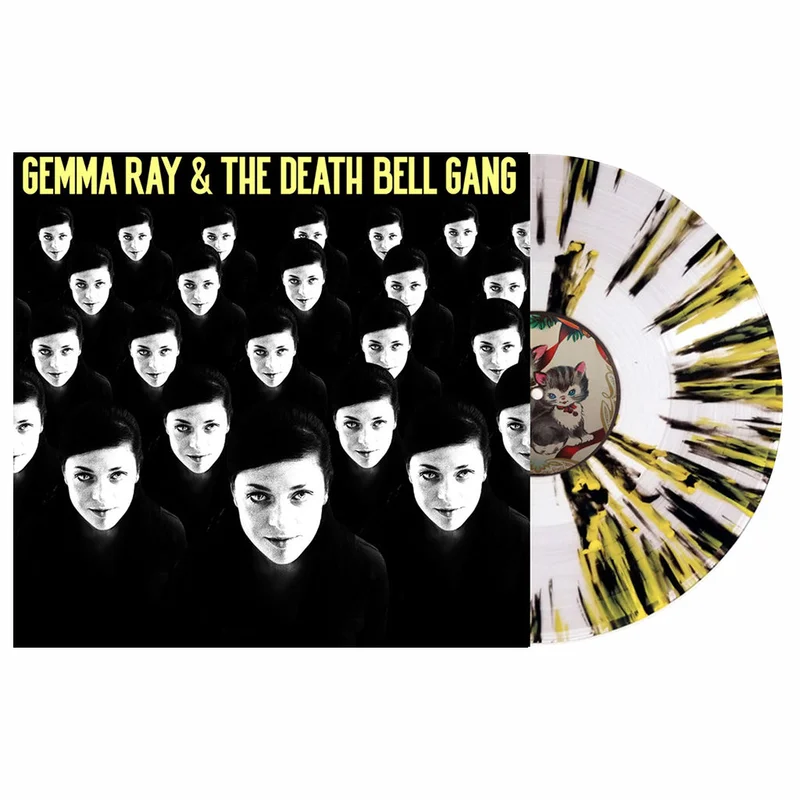 GEMMA RAY - Gemma Ray & The Death Bell Gang - LP (w/ Poster) - Splatter Vinyl [APR 14]
