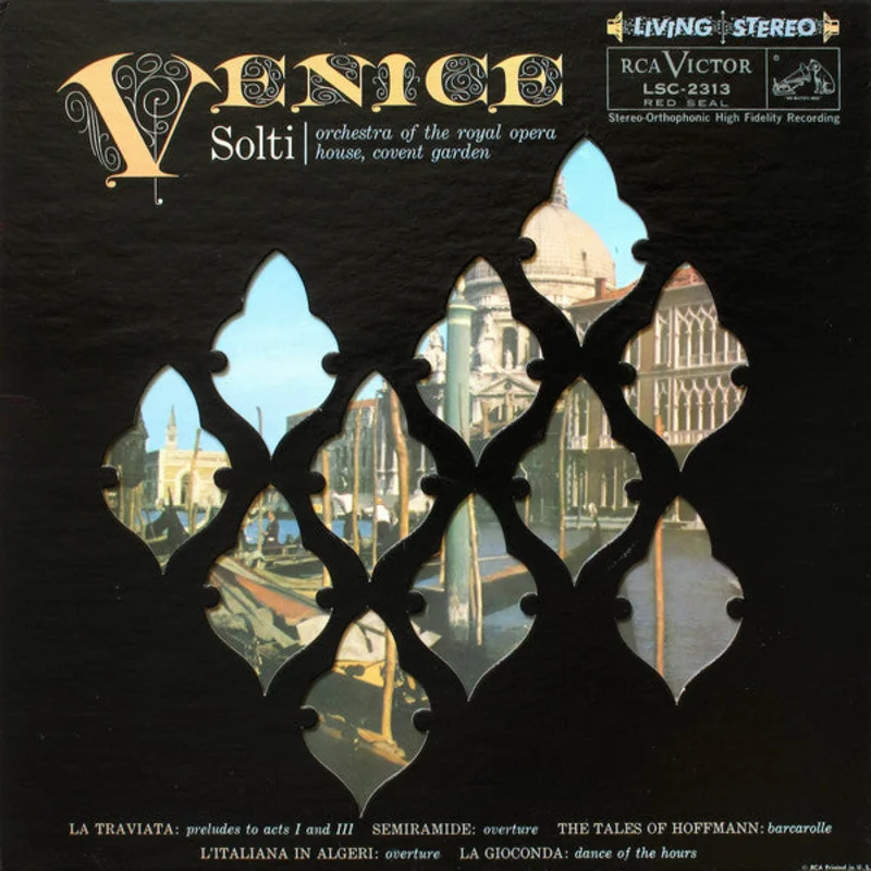Georg Solti - Venice (Royal Opera House Orchestra) - Analogue Productions LP
