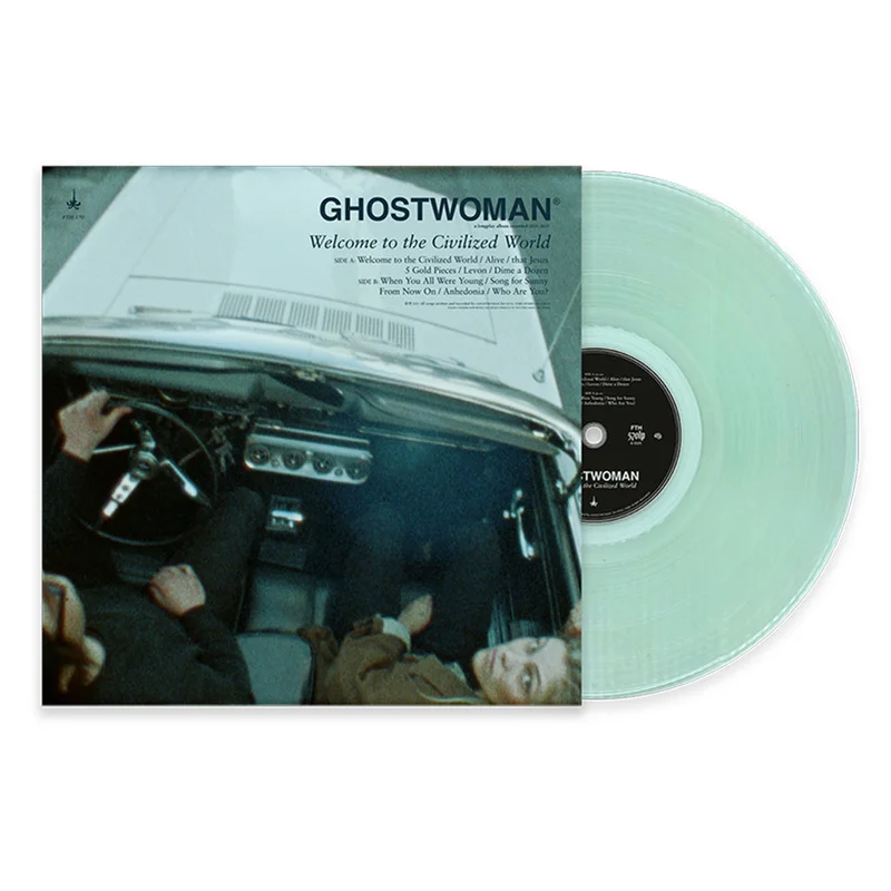 GHOSTWOMAN - Welcome To The Civilized World - LP - Coke Bottle Clear Vinyl