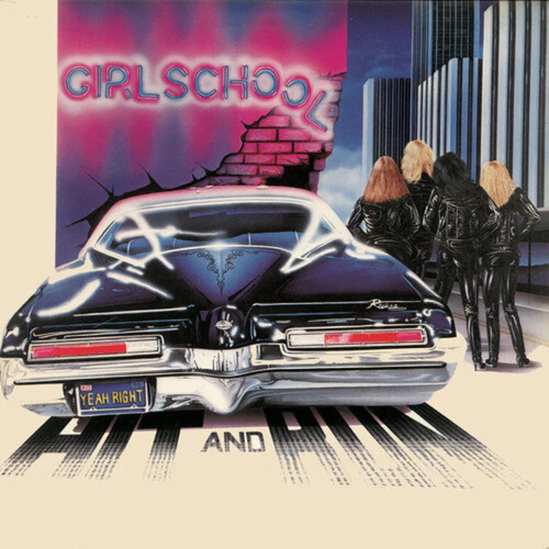 Girlschool - Hit & Run - LP