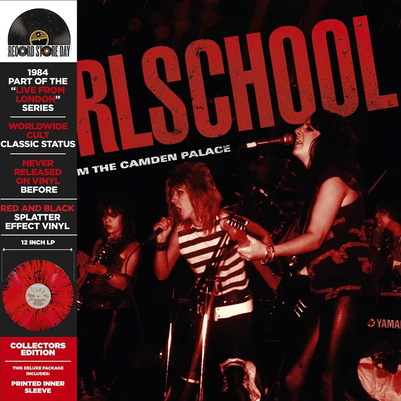 Girlschool - Live From The Camden Palace [Red - Deluxe]