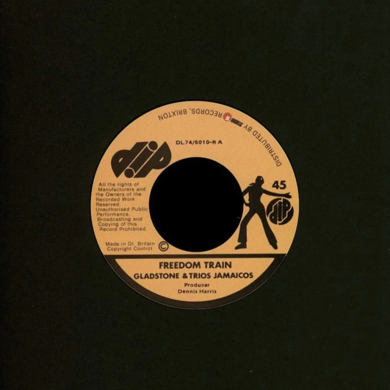 GLADSTONE & TRIOS JAMAICAS - Freedom Train (Reissue) - 7" - Black Vinyl