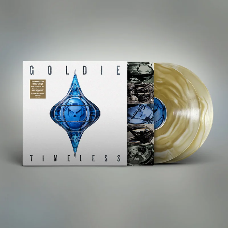 GOLDIE - Timeless (30th Anniversary Edition) - 2LP - 'Gold on Clear' Vinyl