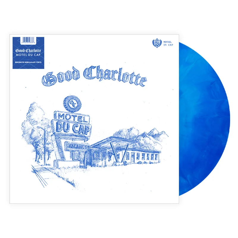 GOOD CHARLOTTE - Motel Du Cap (Indies Exclusive) - LP - 'Blue Galaxy' Colour Vinyl