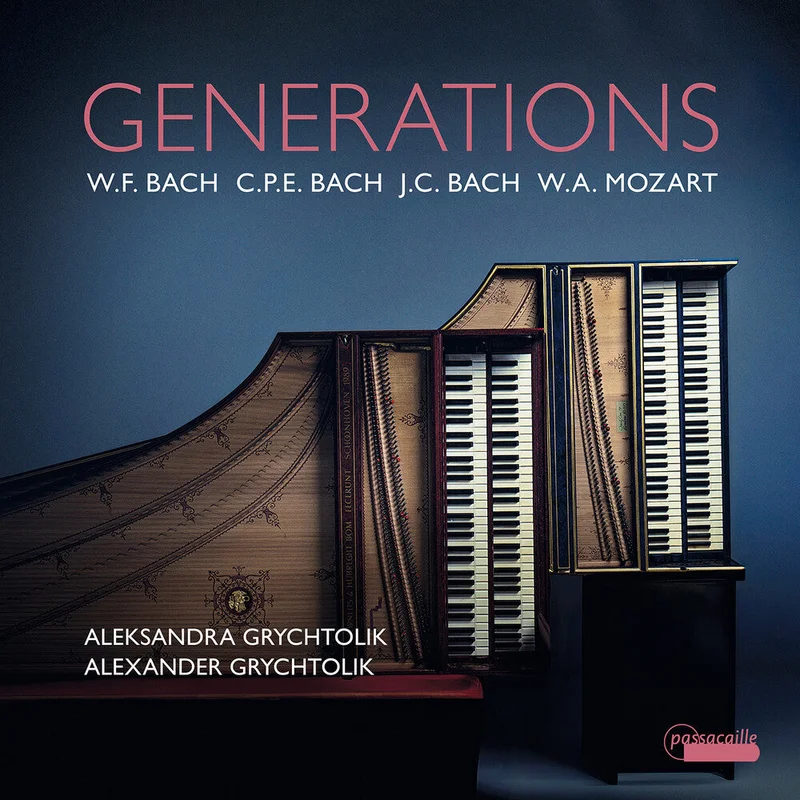 Grychtolik Alexander  / Bach - Generations - Works For Two Harpsichords [CD]