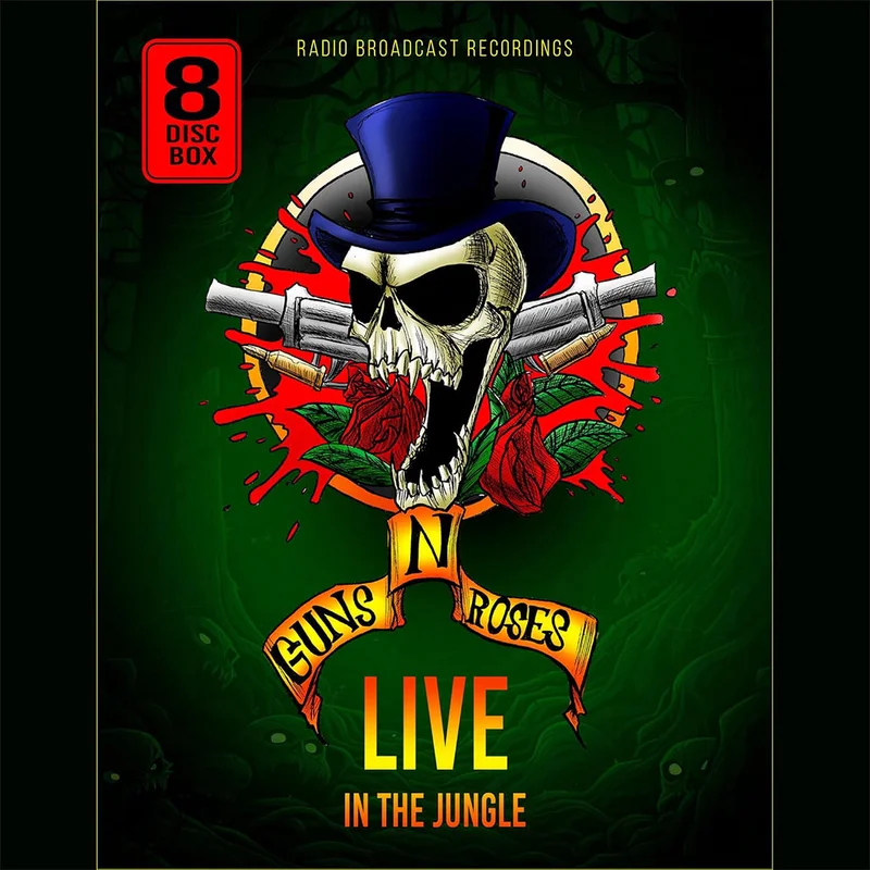 GUNS N' ROSES - Live In The Jungle (Radio Broadcast Recordings) - 8CD Box Set
