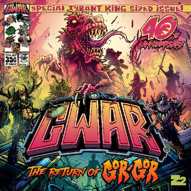GWAR - The Return of Gor Gor [Semi-Transparent Purple 180g Vinyl Zoetrope Etching]