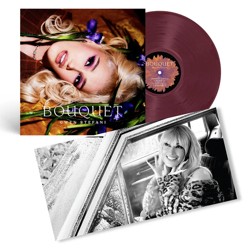 GWEN STEFANI - Bouquet (with Alternative Cover Artwork + Poster) - LP - Orchid Purple Colour Vinyl