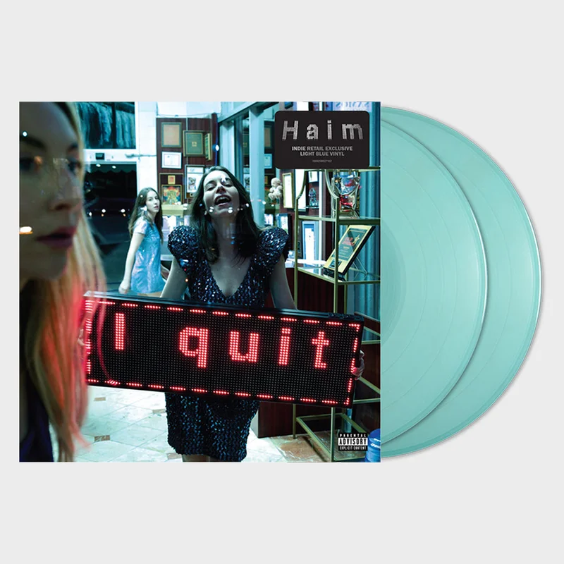HAIM - I Quit - 2LP - Light Blue Vinyl