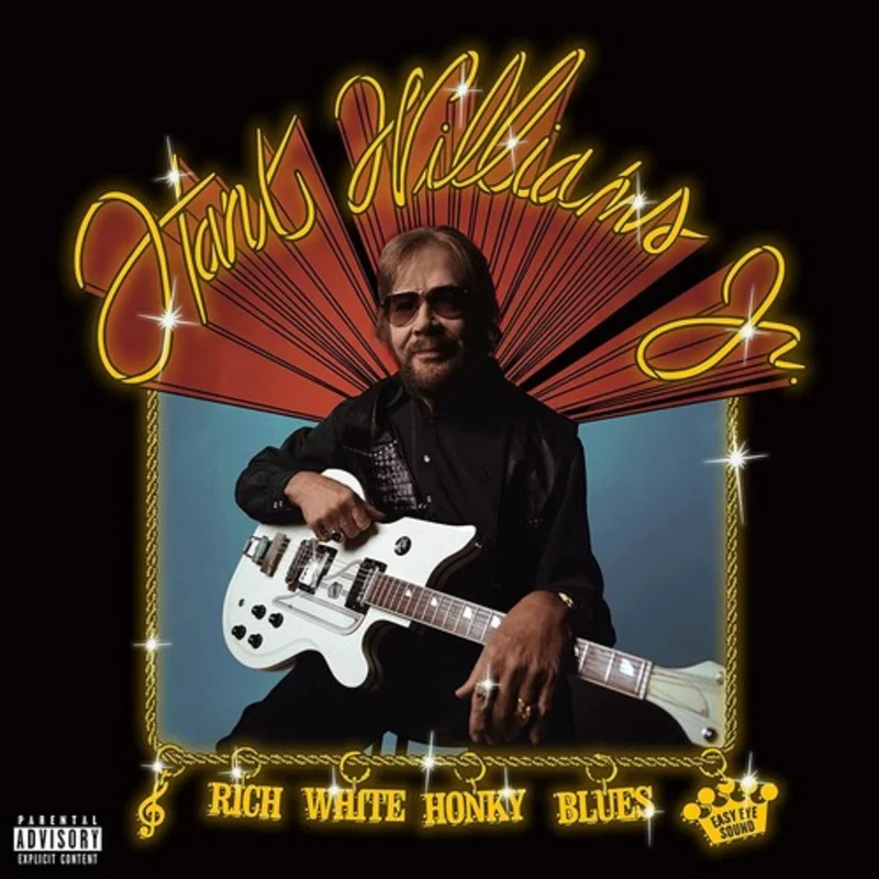 Hank Williams Jr. - Rich White Honky Blues - LP