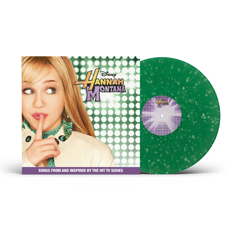 HANNAH MONTANA / MILEY CYRUS - Hannah Montana (Original TV Series Soundtrack) [Reissue] - LP - 'Green Splatter' Colour Vinyl [MAR 20]