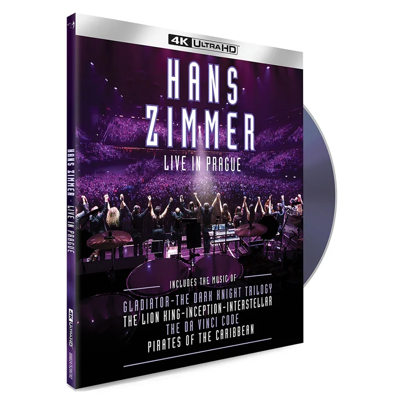 HANS ZIMMER - Live In Prague - 4K UHD Blu-ray Disc [JUL 18]