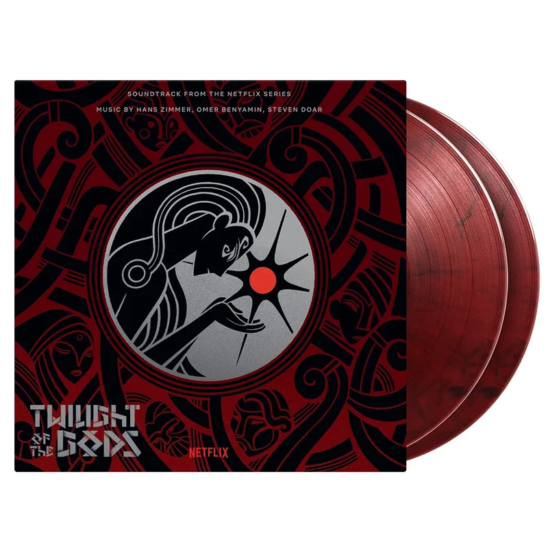 HANS ZIMMER - Twilight Of The Gods (Original Soundtrack) - 2LP - Deluxe 180g Translucent Red & Black Marbled Vinyl