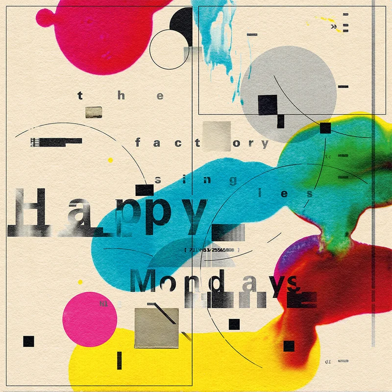 HAPPY MONDAYS - The Factory Singles - 2LP - Black Vinyl