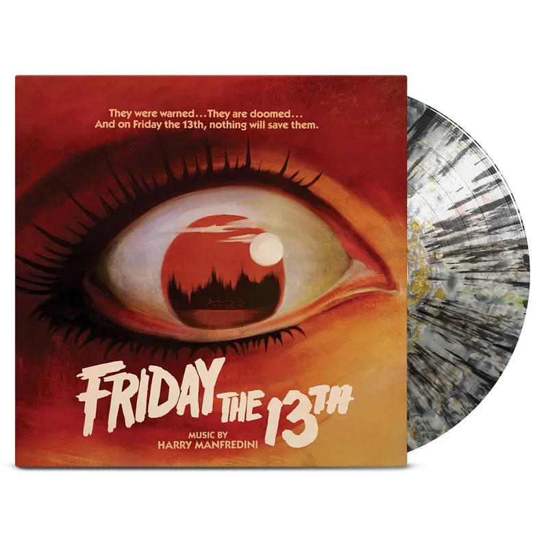 HARRY MANFREDINI - Friday The 13th (Original Soundtrack) - LP - Deluxe 180g Blood Red & Black Swirl Vinyl [SEP 12]