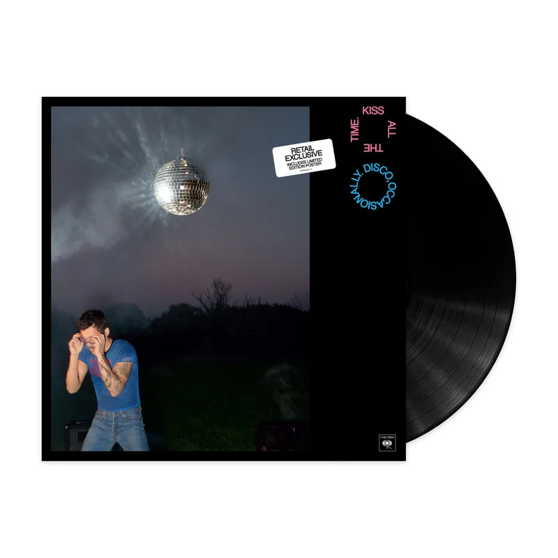 Harry Styles KISS ALL THE TIME. DISCO, OCCASIONALLY Retail Exclusive LP w/Poster