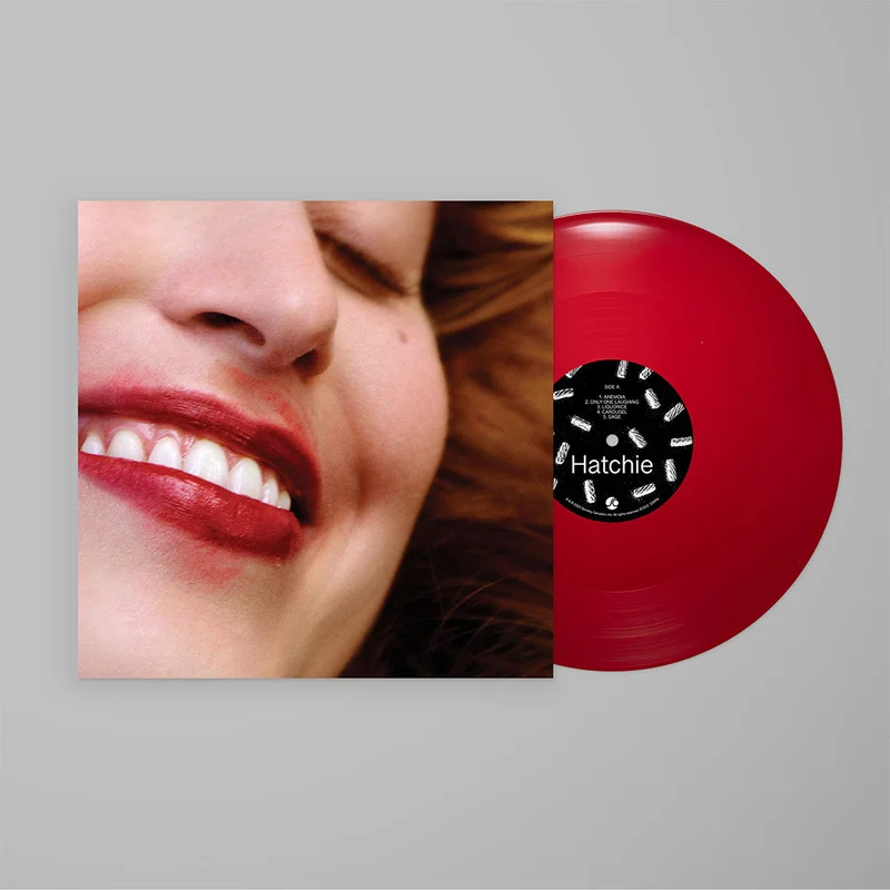 HATCHIE - Liquorice - LP - 'Lipstick Red' Colour Vinyl