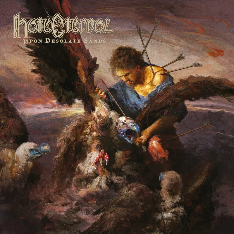 Hate Eternal - Upon Desolate Sands (Blue) [Colored Vinyl] (Gate) [Limited Edition]