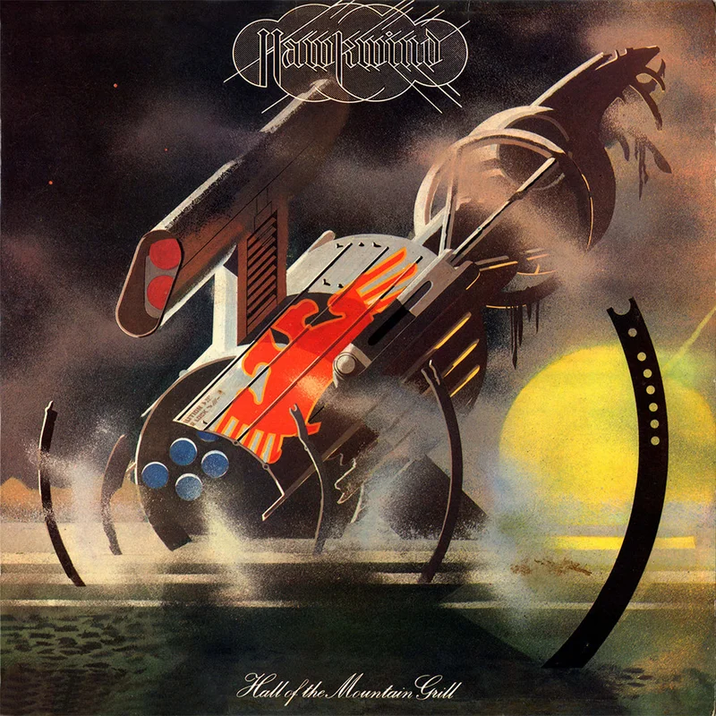 HAWKWIND - Hall Of The Mountain Grill (Remastered) - LP + Bonus 12'' EP - Black Vinyl