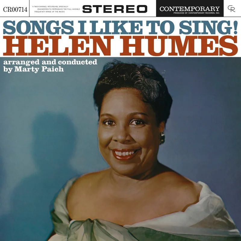 Helen Humes - Songs I Like To Sing! - Contemporary LP