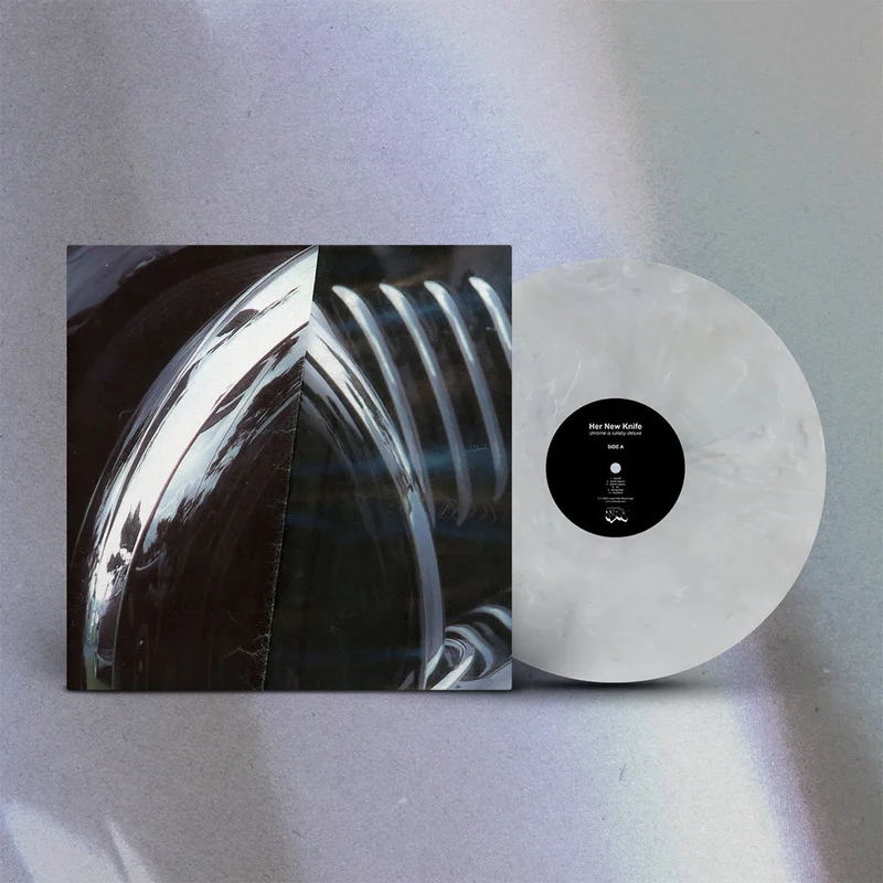 HER NEW KNIFE - chrome is lullaby (deluxe) - LP - 'Metallic Silver' Colour Vinyl