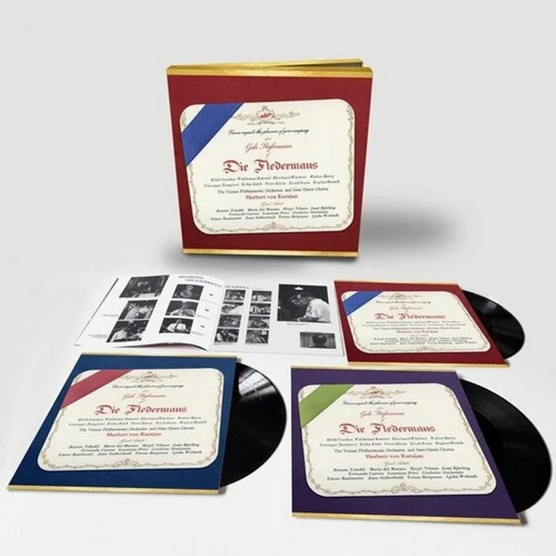 Herbert von Karajan - Strauss: Die Fledermaus - LP Box Set