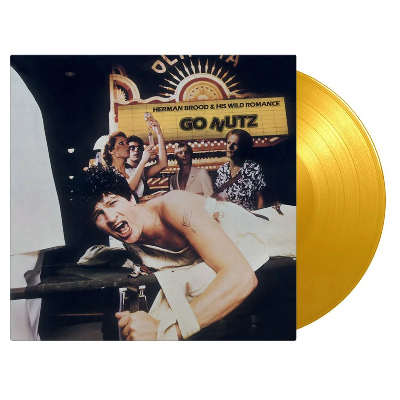 HERMAN BROOD AND HIS WILD ROMANCE - Go Nutz (2023 Reissue) - LP - 180g Yellow Vinyl