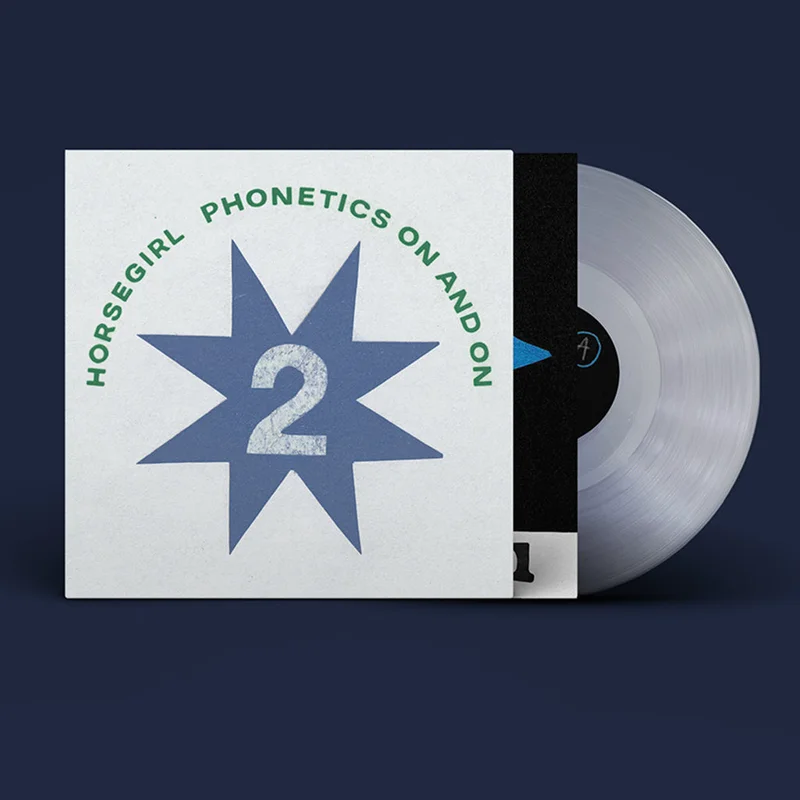 HORSEGIRL - Phonetics On and On - LP - Crystal Clear Vinyl