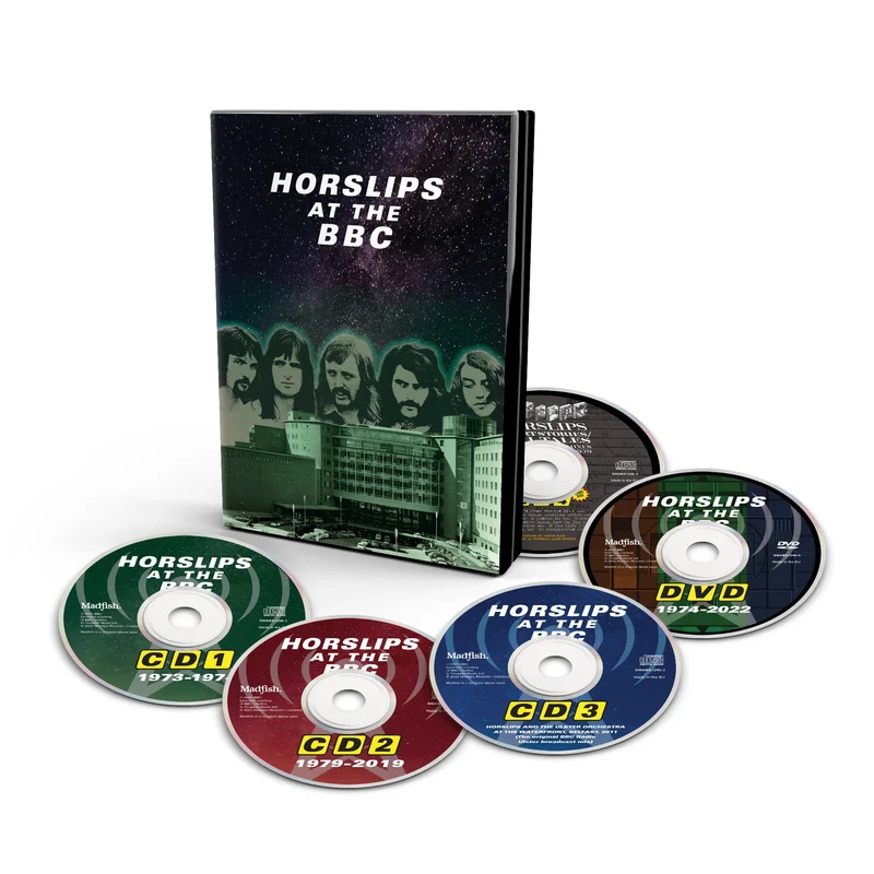 HORSLIPS - Horslips At The BBC - 4CD + DVD Set in Hardback Book