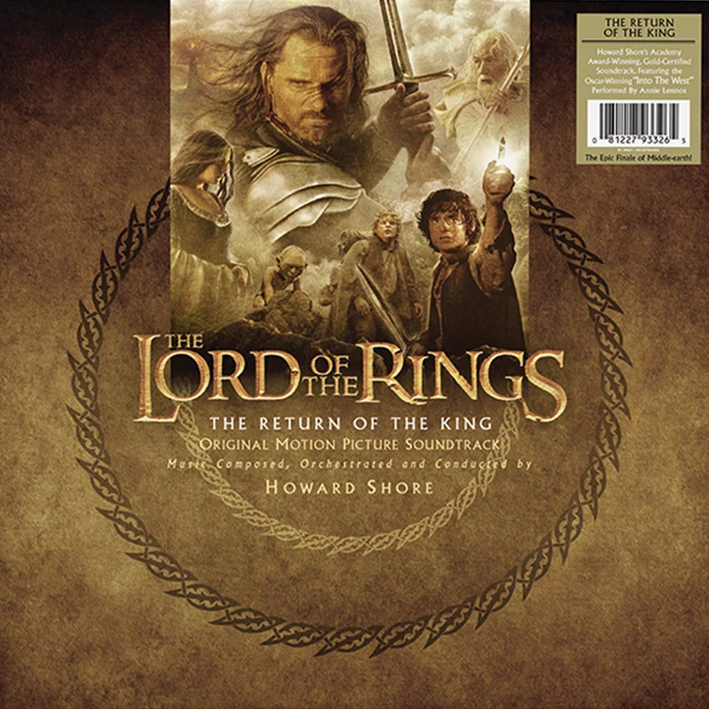HOWARD SHORE - The Lord Of The Rings: The Return Of The King (Original Soundtrack) - 2LP - Black Vinyl
