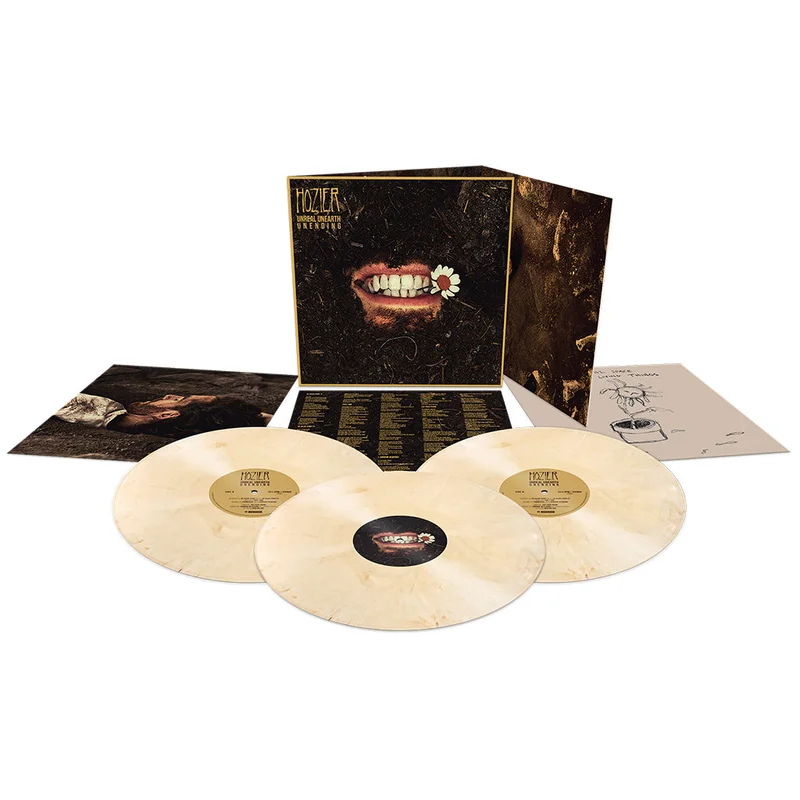 HOZIER - Unreal Unearth Unending (Deluxe Edition) - 3LP - Tooth White Vinyl [DEC 6]