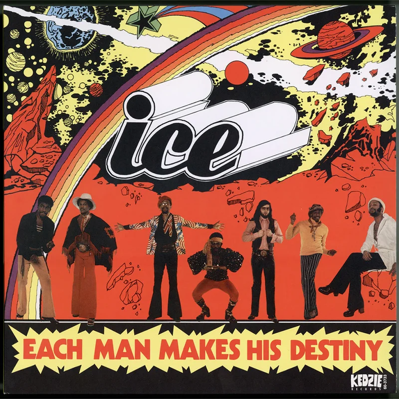 ICE (LAFAYETTE AFRO ROCK BAND) - Each Man Makes His Destiny (Remastered by The Carvery) - LP - Gatefold Vinyl