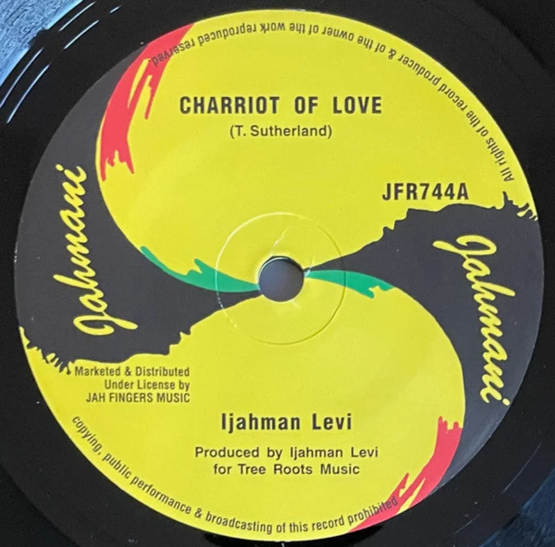 IJAHMAN LEVI  - Charriot Of Love - 7" - Vinyl