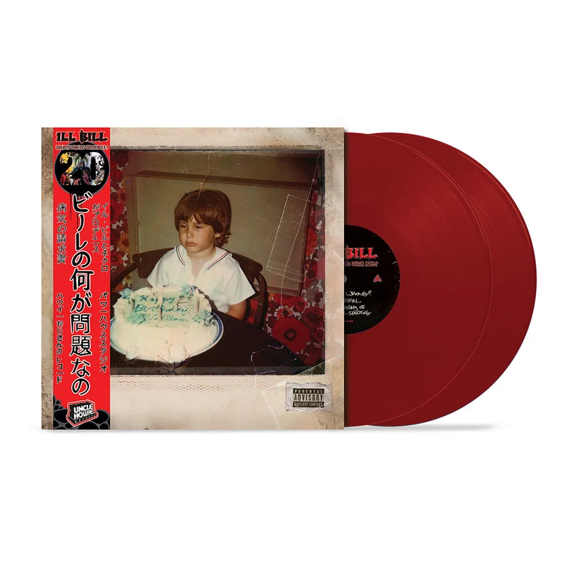 ILL BILL - What's Wrong With Bill? (20th Anniversary Edition w/ Alternate Sleeve) - LP - 'Apple Red' Colour [DATE TBC]