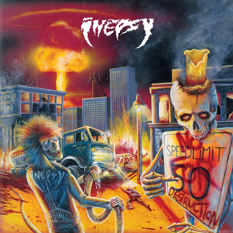 Inepsy - No Speed Limit for Destruction [CD]