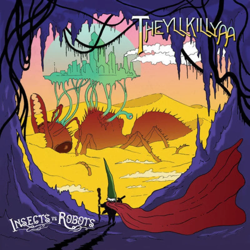 Insects Vs. Robots - Theyllkillya [Indie Exclusive Limited Edition Purple LP]