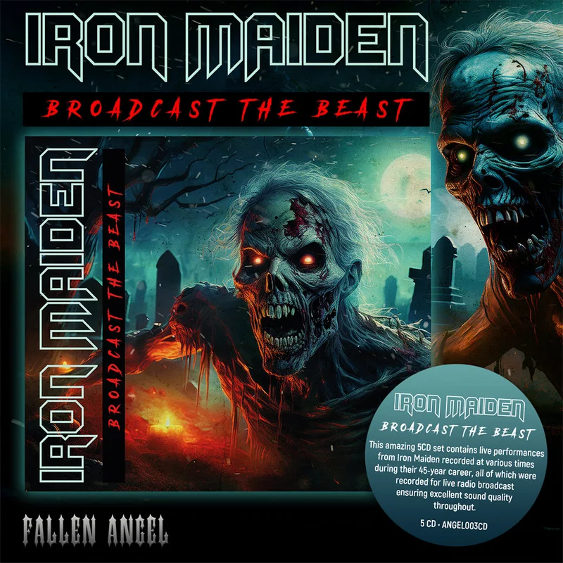 IRON MAIDEN - Broadcast The Beast - 5CD Box Set