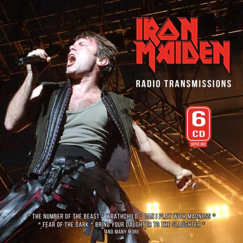 IRON MAIDEN - Radio Transmissions (Broadcast Recordings) - 6CD Box Set