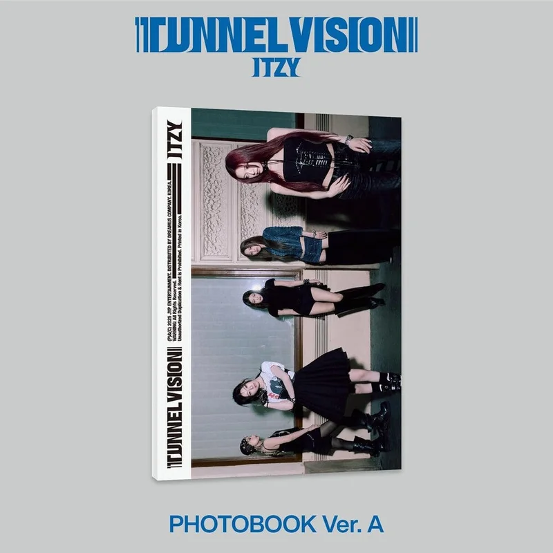 ITZY - Tunnel Vision [Photobook - A Ver.] (Post) (Stic)