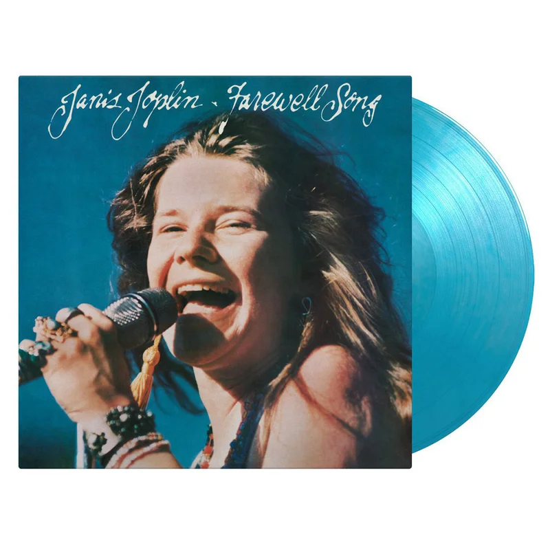 JANIS JOPLIN - Farewell Song (2023 Reissue) - LP - 180g Turquoise Marbled Vinyl