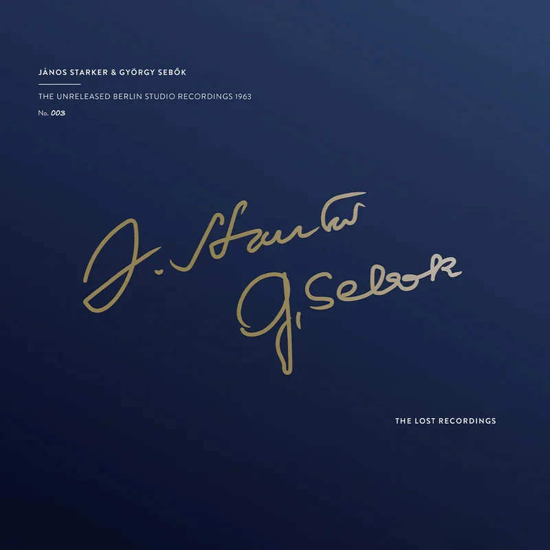 Janos Starker and Gyorgy Sebok - The Unreleased Berlin Studio Recordings 1963 - The Lost Recordings LP