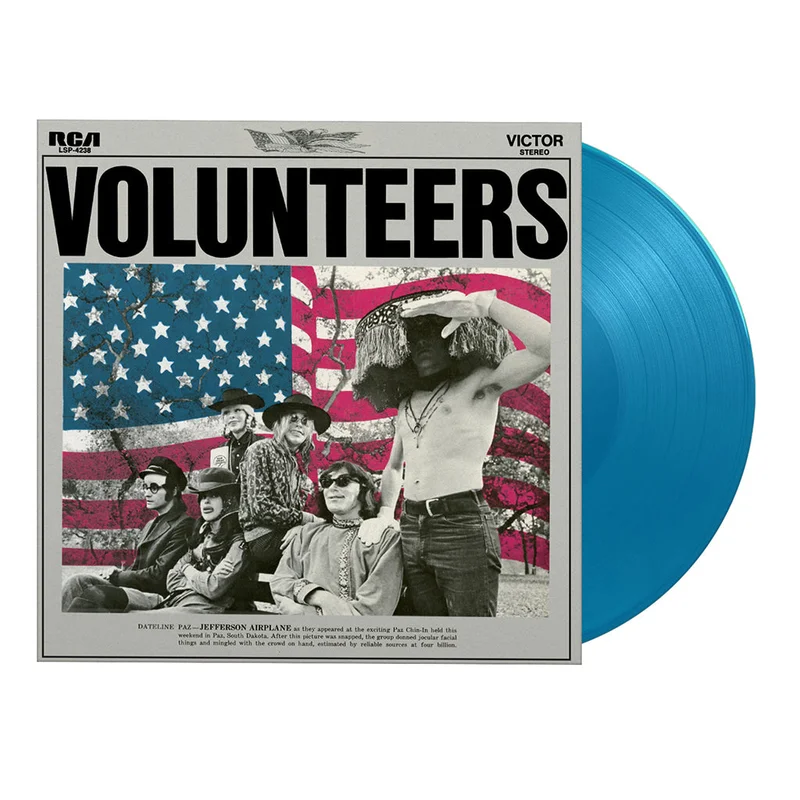 JEFFERSON AIRPLANE - Volunteers (Reissue) - LP - Deluxe 180g Blue Vinyl [MAR 27]