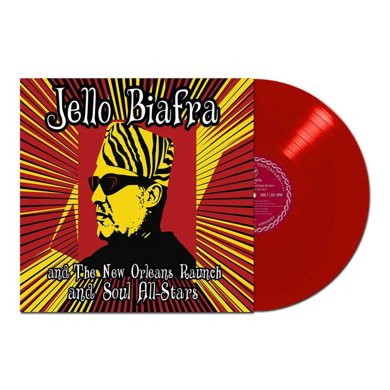 JELLO BIAFRA AND THE NEW ORLEANS RAUNCH AND SOUL ALL-STARS - Walk On Jindals Splinters (Repress) - LP - Red Vinyl
