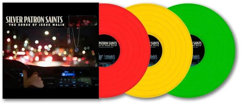 Jesse Malin - Silver Patron Saints [3 LP translucent red, yellow, green]