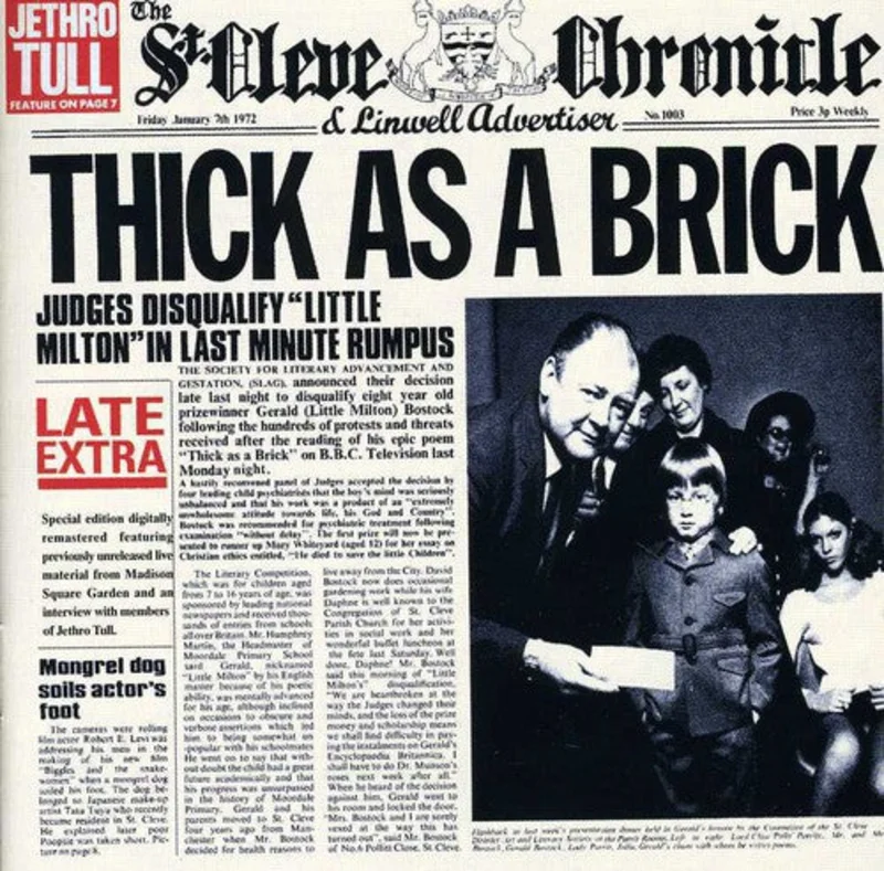 Jethro Tull - Thick as a Brick [Bonus Tracks] [Limited] [Remaster]
